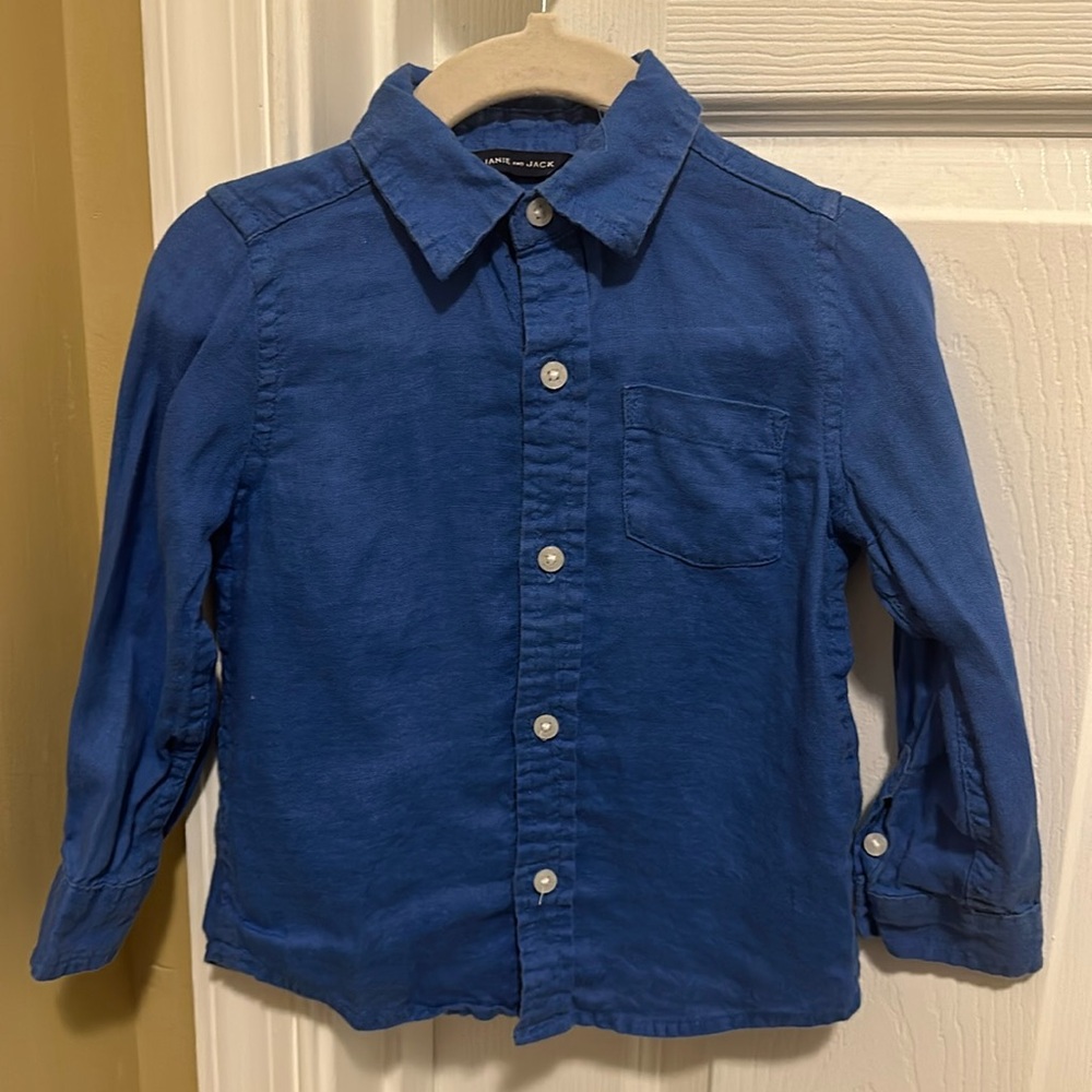 Janie & Jack Button-Up
